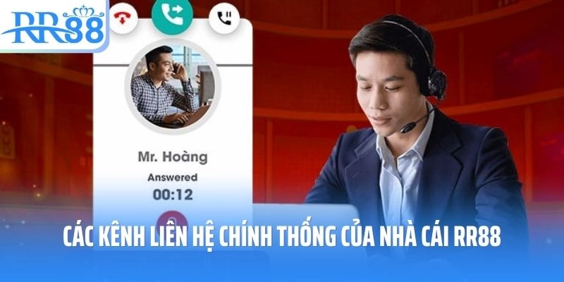 Các kênh liên hệ chính thống của nhà cái RR88